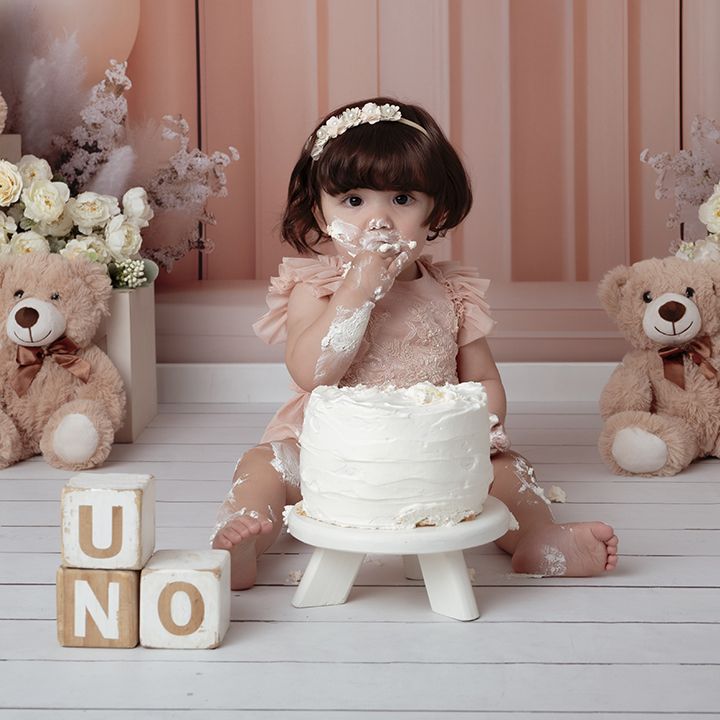 fotografía infantil Smash Cake